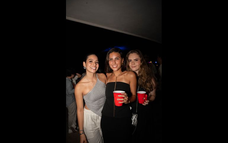 Fer Estabillo, Luisa Mercado y Dulce María. GENTE BIEN JALISCO / Cortesía