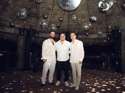 Manuel Moragrega, Christian Frey y Arturo Mendez. GENTE BIEN JALISCO / Cortesía