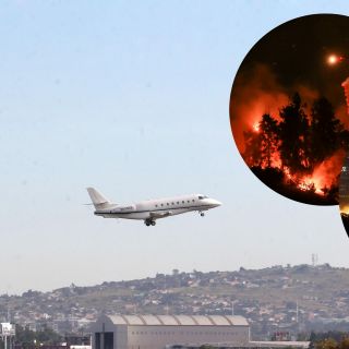 Descartan afectación en vuelos de Guadalajara a Los Ángeles por incendios