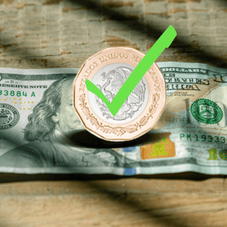 Peso mexicano cierra la jornada AL ALZA