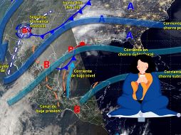 Se espera que la segunda tormenta invernal afecte el noroeste y norte de México durante la noche de hoy y la madrugada del viernes.