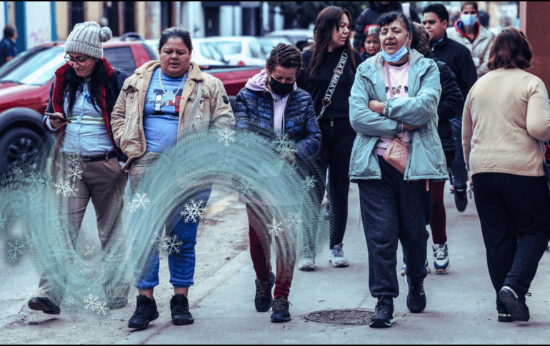 Por otra parte, el frente frío No. 22 se desplazará rápidamente sobre el noreste y oriente del país. EL INFORMADOR / A. Navarro