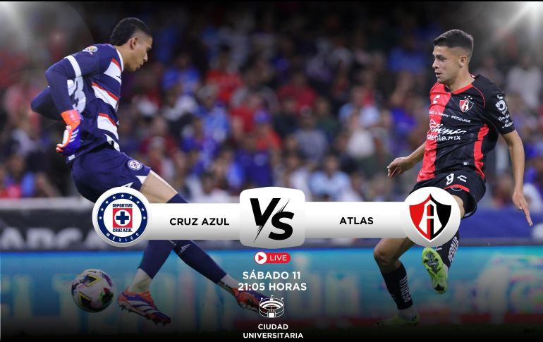 Cruz Azul toma ruta por el campeonato y su primera parada será ante un Atlas con ganas de superar lo alcanzado en el pasado Apertura 2024. IMAGO7