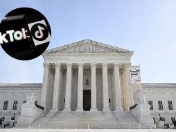 El Alto Tribunal celebró hoy una audiencia, que duró cerca de 3 horas, para estudiar si la ley va en contra de la Primera Enmienda de la Constitución de EU, como alega TikTok. ESPECIAL / AFP