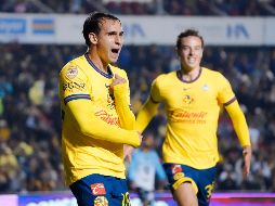 Con apenas cuatro partidos en Primera División, Antonio Álvarez (izq.) fue el autor del único tanto del América frente al Querétaro. Las Águilas jugaron este duelo con un plantel alternativo. IMAGO7/S. Laureano