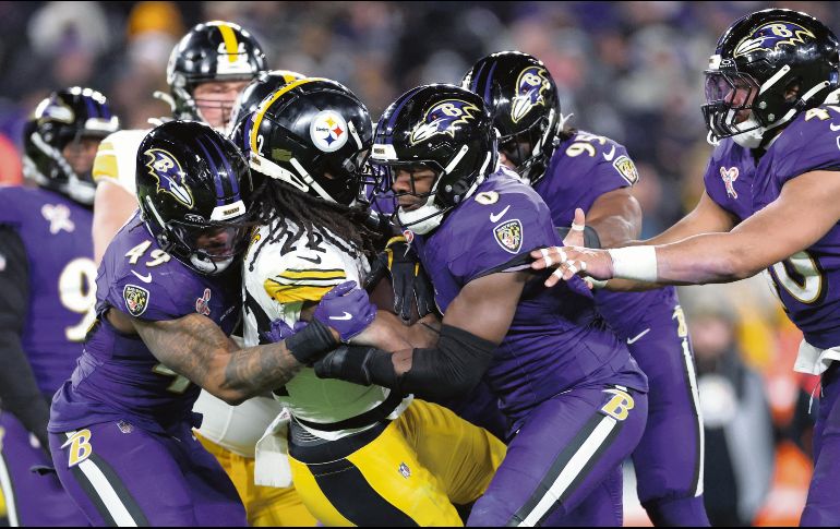 Baltimore y Pittsburgh se enfrentaron hace tres semanas. AFP/P. Smith