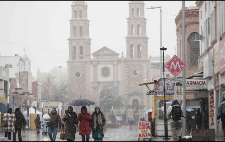 En México, se prevé que las lluvias y las bajas temperaturas continúen afectando a gran parte del país. SUN / C. Torres