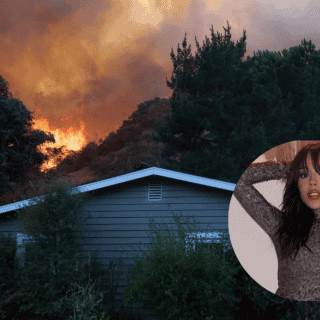 Danna es evacuada de su casa en Los Ángeles debido a los incendios
