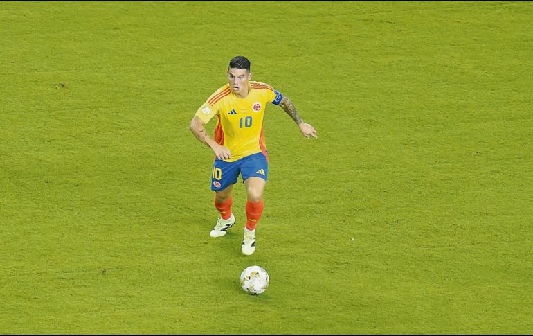James Rodríguez. El colombiano vestiría la piel de los Esmeraldas para este torneo. IMAGO7/R. Vadillo