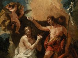 «También Jesús fue bautizado. Mientras éste oraba, se abrió el cielo y el Espíritu Santo bajó sobre él en forma sensible». WIKIPEDIA/«Bautismo de Cristo», de Giovanni Battista Tiepolo