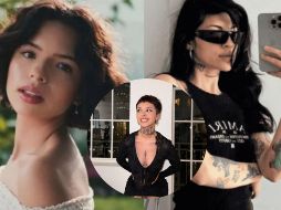 El detalle que más llama la atención es la aparente coincidencia en los rasgos físicos de “Bredie” con las mujeres que han marcado la vida sentimental de Christian Nodal: su expareja, Cazzu, y su actual esposa, Ángela Aguilar. INSTAGRAM / angela_aguilar_  INSTAGRAM/cazzu