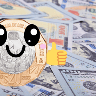 Peso mexicano cierra la jornada con ligera apreciación frente al dólar