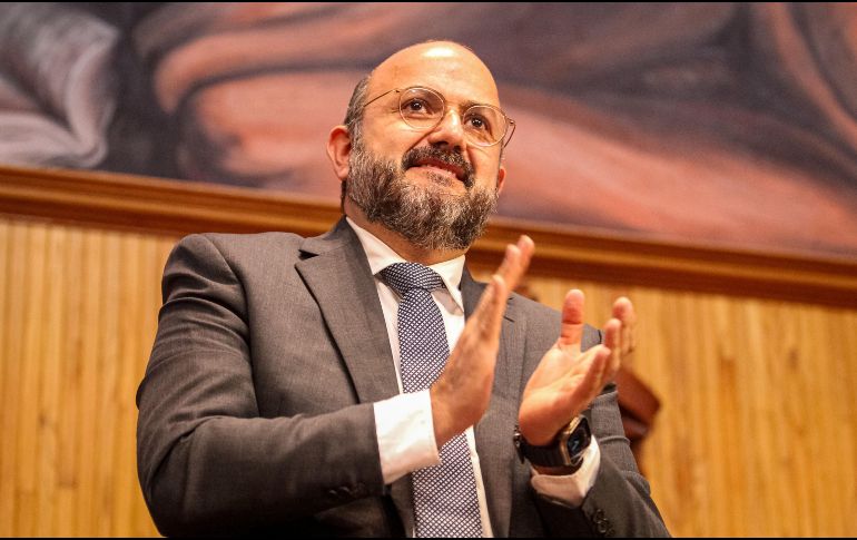 Ricardo Villanueva, actual rector de la UdeG, concluye su gestión el próximo 31 de marzo. EL INFORMADOR / ARCHIVO