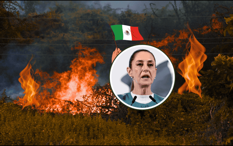 Sheinbaum señaló que Estados Unidos necesitará mano de obra de México para la reconstrucción en Los Ángeles, California. EFE/ J. Méndez