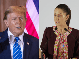 De acuerdo con una encuesta realizada por un diario nacional, el 65 por ciento de los mexicanos creen que la relación entre Trump y Sheinbaum será complicada. EFE/ ARCHIVO/ ESPECIAL