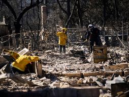 El número de víctimas mortales por los incendios en Los Ángeles, Estados Unidos subió a 25 este martes, luego de que el Departamento Forense reportara una nueva muerte. AP / J. Locher