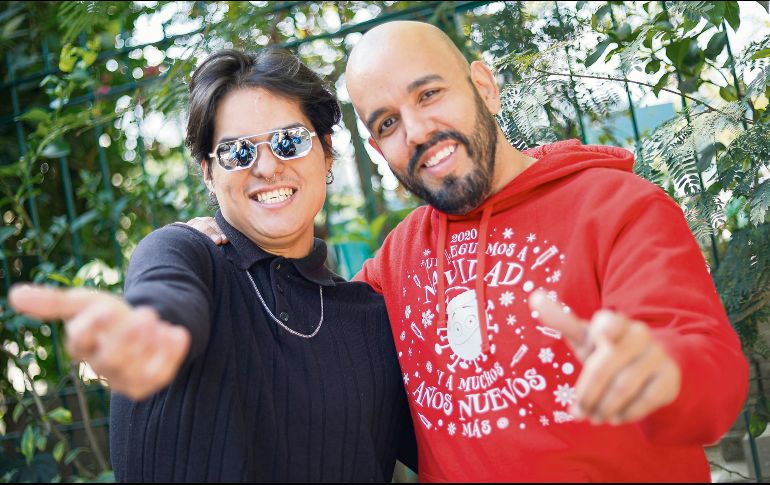 Miembros del colectivo “Pneumus” posan desde la redacción de esta casa editorial. EL INFORMADOR/ H. Figueroa