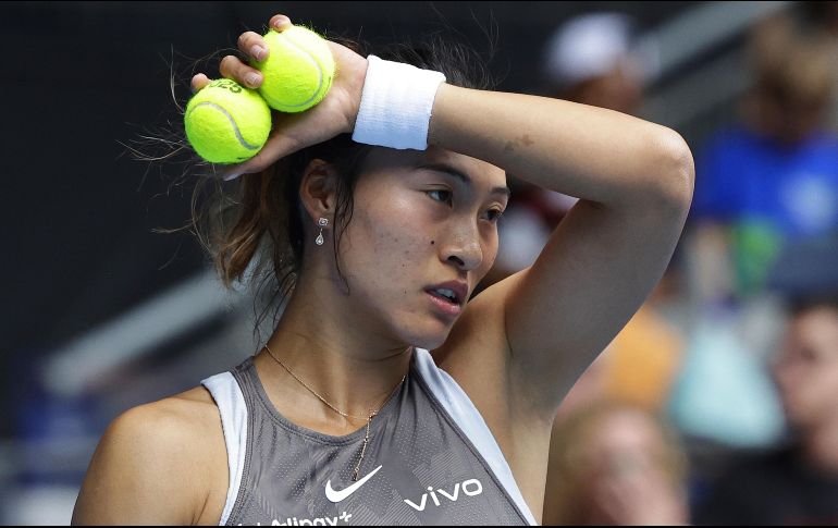 Zheng fue finalista en Melbourne el año pasado. EFE/R. De la Peña