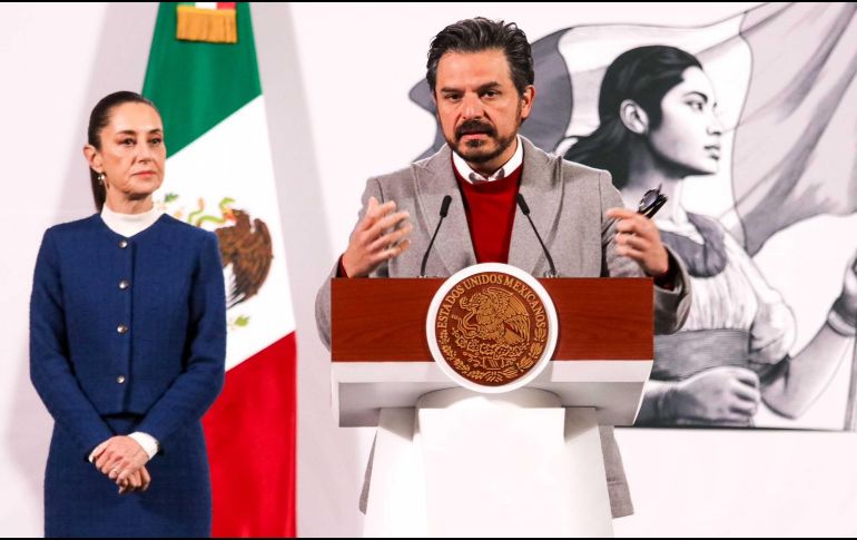 El director del Instituto Mexicano del Seguro Social (IMSS), Zoé Robledo, informó que van a iniciar con la construcción de 12 centros educativos en Ciudad Juárez. SUN / A. Sánchez