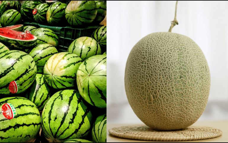 La sandía y el melón son excelentes fuentes de hidratación, vitaminas y antioxidantes. 
 CANVA