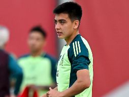 Gilberto Mora durante el entrenamiento de la Selección Mexicana en Brasil. IMAGO7