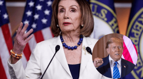 Es bien sabido que Nancy Pelosi y Donald Trump no llevan una buena relación. EFE/ ARCHIVO/ ESPECIAL