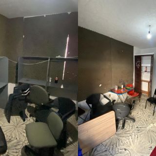 Hallan más de 50 teléfonos celulares y computadoras en call center clandestino