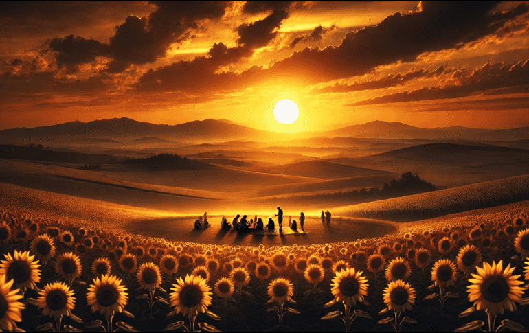 Este evento es esperado por muchos para disfrutar de actividades al aire libre y contemplar el cielo en su máxima expresión. ESPECIAL/DALL·E