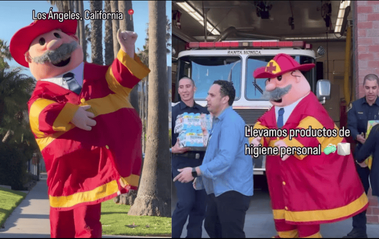 El famoso personaje compartió un video vistiendo un traje de bombero, donde mencionó que se encontraba en Estados Unidos. INSTAGRAM/@drsimi_oficial