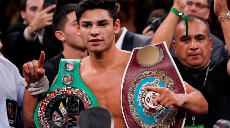 Ryan García volverá tras la suspensión de un año que tuvo como castigo por dar positivo a una sustancia prohibida. IMAGO7/E. Espinosa