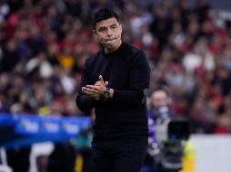 Al final de su comparecencia ante los medios, Pineda defendió a Víctor Ríos, asegurando que el autogol de la derrota fue sólo una jugada desafortunada. IMAGO7/S. Laureano