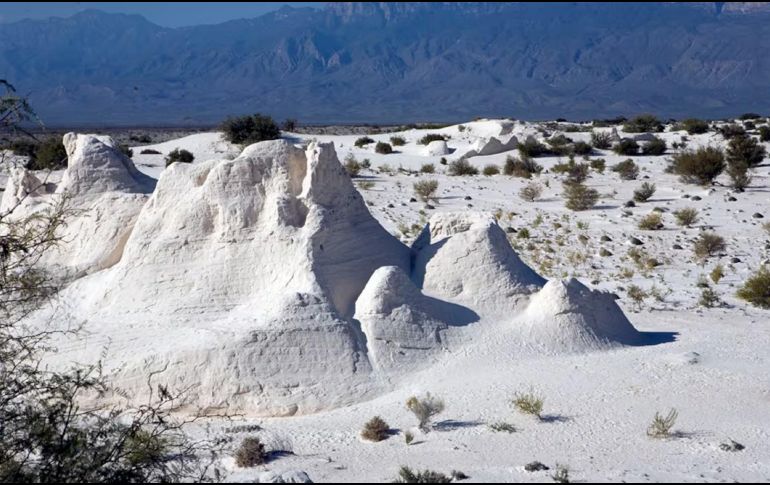 En el Desierto de Cuatrociénegas, Coahuila, las Dunas de Yeso ofrecen un espectáculo astronómico incomparable. SUN / ARCHIVO