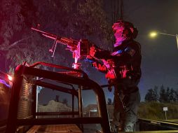 El altercado fue a la altura de Camino al Tenayuca donde los criminales emboscaron a los agentes estatales. X / @SSeguridadJal