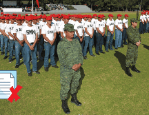 La cartilla militar la puedes tramitar de los 18 a 39 años de edad. EL INFORMADOR / ARCHIVO