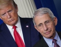 El director del Instituto Nacional de Alergias y Enfermedades Infecciosas, Anthony Fauci, durante el primer gobierno de Donald Trump, en una imagen de archivo. AFP