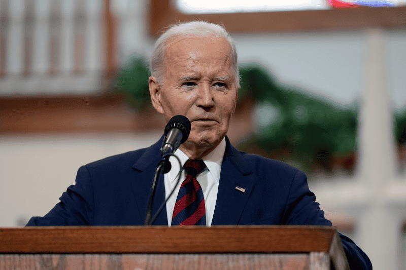 Joe Biden ha establecido el récord presidencial de más indultos y conmutaciones individuales emitidos. AP / S. Scarbrough