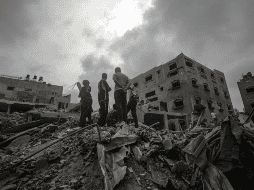 Más de 600 camiones con ayuda humanitaria entraron este domingo en la Franja de Gaza. EFE / ARCHIVO