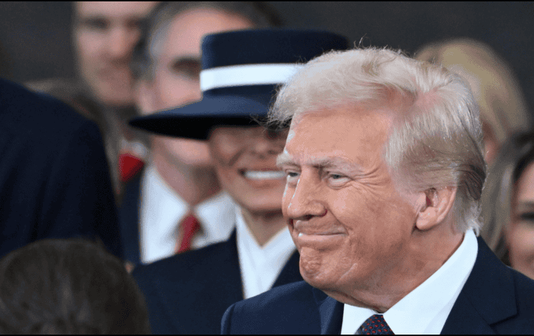 Pese a la situación inflacionaria en el país, Donald Trump decidió postergar la implementación de aranceles. EFE / EPA / SAUL LOEB / POOL