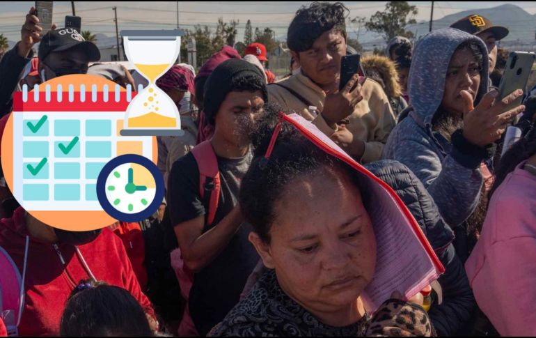 Algunas citas migratorias han sido pospuestas desde el viernes pasado debido a la toma de posesión de Donald Trump como presidente de EU. SUN / ARCHIVO