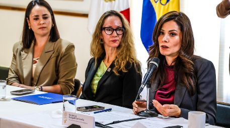 Verónica Delgadillo, explicó que los municipios del Área Metropolitana de Guadalajara deberán estar preparados para recibir a las personas migrantes. EL INFORMADOR / A. Navarro