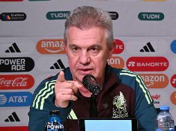 Javier Aguirre durante la conferencia de prensa previo al partido amistoso ante River Plate.
IMAGO7 / Etzel Espinosa