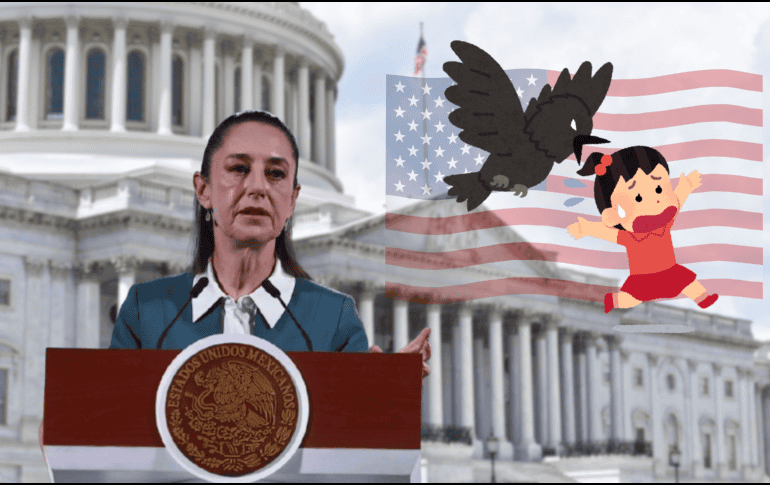 Sheinbaum convoca a junta con su gabinete tras toma de protesta de Trump. EL UNIVERSAL / B. Fregoso / CANVA