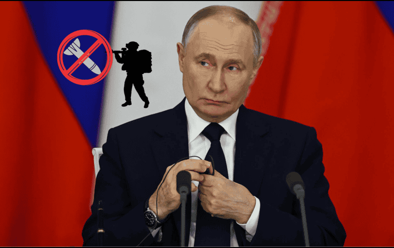 Rusia es afectada por Ucrania y disminuyen sus ataques por el daño a sus fábricas. EFE/EPA/E.Novozhenina