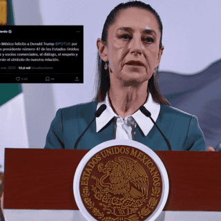 Sheinbaum felicita a Trump y resalta que la relación con EU estará basada en 'el respeto' mutuo