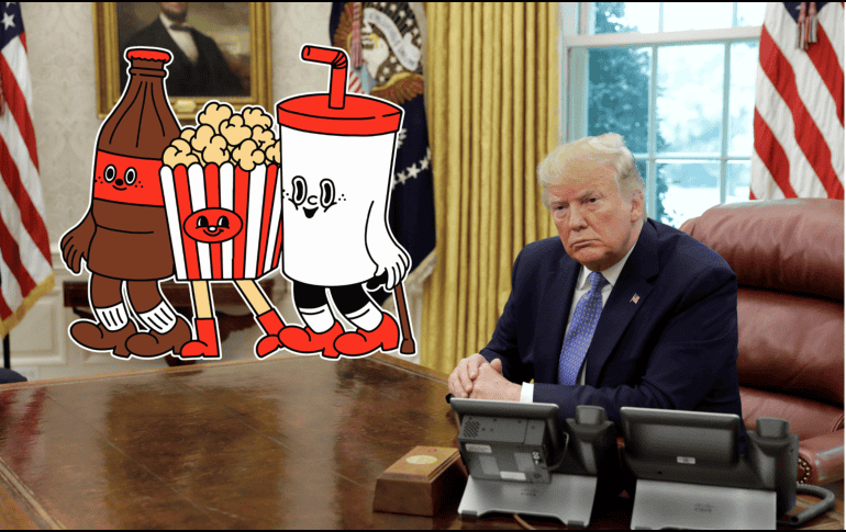 Trump es conocido por ser un amante de la Coca Cola Light. EFE / ARCHIVO