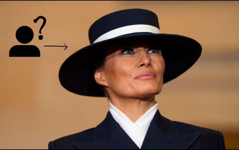 El sombrero de Melania Trump fue el protagonista de las redes sociales al intervenir en su beso con Donald Trump.ESPECIAL/EFE/G.NASH/CANVA