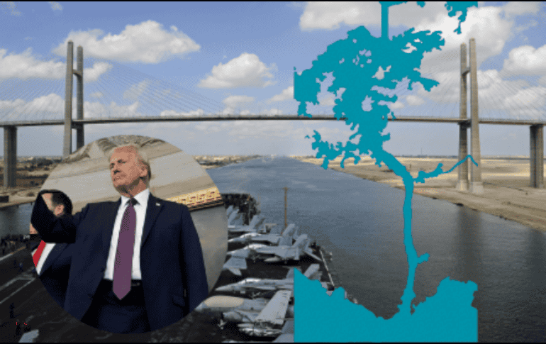 El Canal de Panamá es una arteria vital para el comercio internacional, la economía y la seguridad nacional de Estados Unidos. CANVA/ EFE/ ARCHIVO/ ESPECIAL