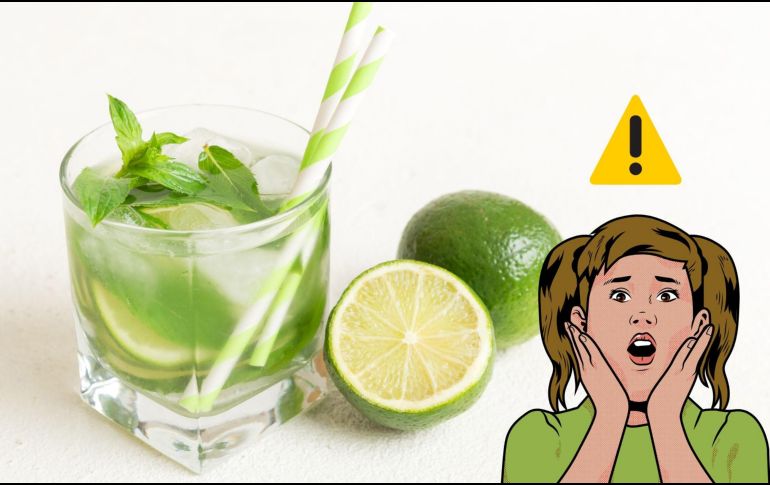 Consumir agua con limón puede ser una práctica beneficiosa si se realiza con precaución y en las condiciones adecuadas.  CANVA