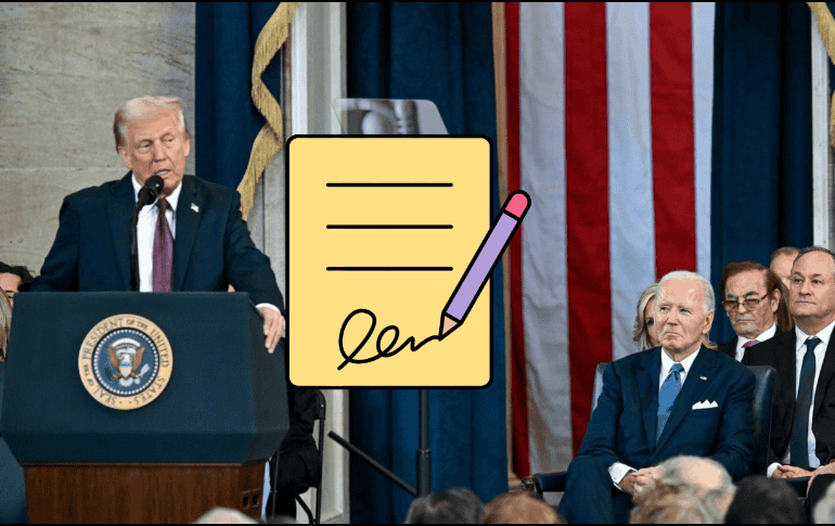 Conoce el listado de las medidas aprobadas por Trump a su regreso a la Casa Blanca como presidente de los Estados Unidos. EFE/ Kenny Holston/ ESPECIAL