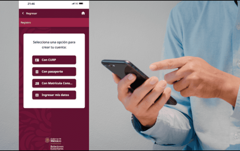 ConsulApp se comunica automáticamente con el Centro de Información y Asistencia a Personas Mexicanas en caso de detención o emergencia. CANVA